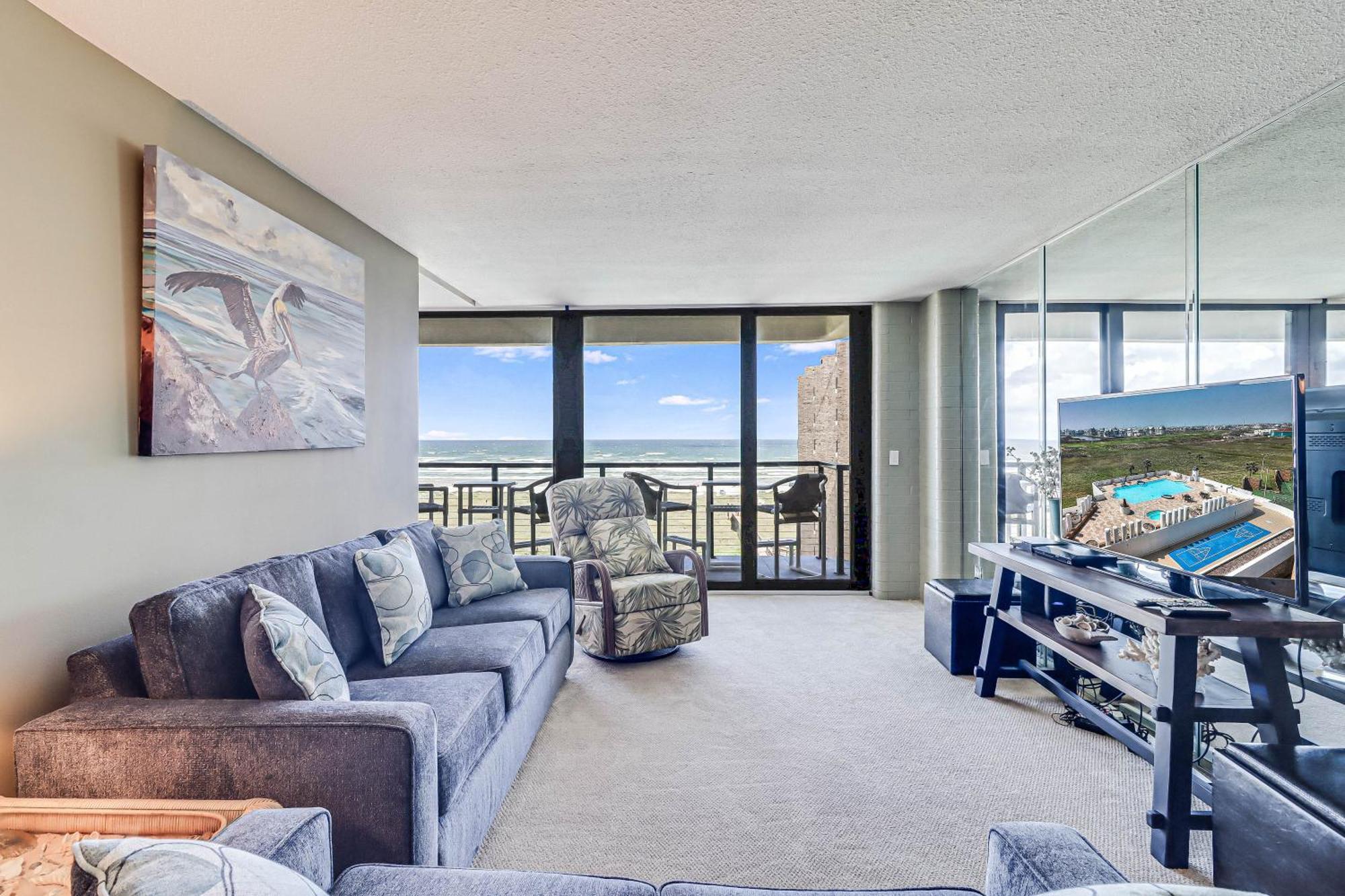 Sunrises And Ocean Views In This 2 Bedroom 2 Bath Port Aransas Eksteriør billede