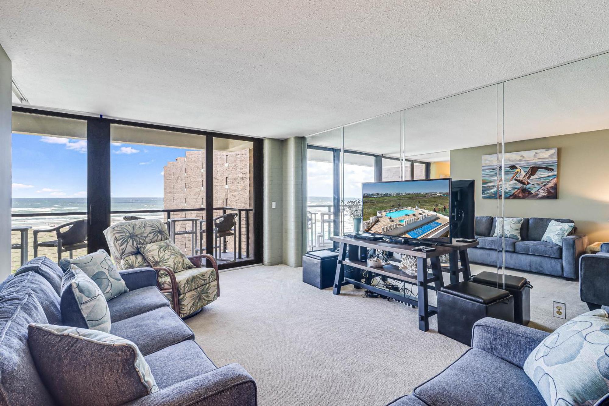 Sunrises And Ocean Views In This 2 Bedroom 2 Bath Port Aransas Eksteriør billede